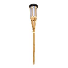 LAMPER (602-1006) Светильник светодиодный Бамбук LED Lamper встроенная солнечная панель, аккумулятор, датчик света