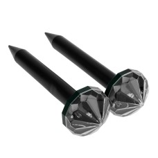 REXANT (71-0077) Набор отпугивателей кротов с садовым фонариком (R20*2 кристалл)