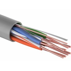 PROCONNECT (01-0043-3-25) КАБЕЛЬ ВИТАЯ ПАРА ОМЕДНЕННЫЙ, U/UTP, КАТЕГОРИЯ 5E, PVC, 4PR, 24AWG, 25 М, ВНУТРЕННИЙ, СЕРЫЙ