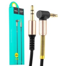 HOCO SPRING UPA02 3.5mm-3.5mm + микрофон 2.0m черный