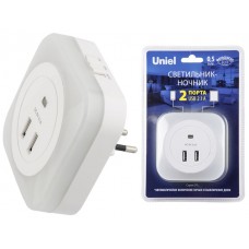 UNIEL DTL-321 White/Sensor/2USB