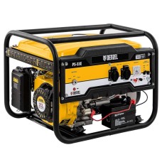 DENZEL PS-33E Генератор бензиновый, 3.3 кВт, 230В, 15 л, электростартер 94537