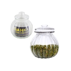 MALLONY Стеклянная банка для сыпучих продуктов с крышкой BOLLA, объем: 0.75 л (003607) MALLONY Стеклянная банка для сыпучих продуктов с крышкой BOLLA, объем: 0.75 л (003607)