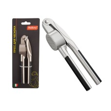 MALLONY Пресс для чеснока ELETTO, сплав цинка никелированный,ABS пластик (ручка) (004189) MALLONY Пресс для чеснока ELETTO, сплав цинка никелированный,ABS пластик (ручка) (004189)