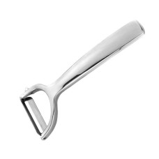 MALLONY Овощечистка SEMPLICE с горизонтальным лезвием, сплав цинка хромированный/лезвие ? нерж сталь (984040)