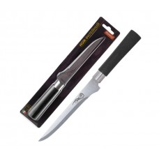 MALLONY Нож с пластиковой рукояткой MAL-04P-MIX филейный, 12,5 см (цвет: синий, красный, черн) (985378)