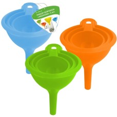 MULTIDOM Набор воронок "Эконом" 3 шт. d5,5/ 7,5/ 9см MS80-182