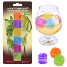 MULTIDOM Н-р 6 кубиков д/напитков "Кубики" DH13-99