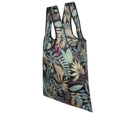 РЫЖИЙ КОТ Сумка складная 38*55см Листья (104372)