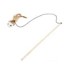 РЫЖИЙ КОТ Игрушка-дразнилка с мышкой (104146) РЫЖИЙ КОТ Игрушка-дразнилка с мышкой (104146)