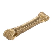 РЫЖИЙ КОТ Шнур бельевой металл 15 м., суперпрочный (171168)