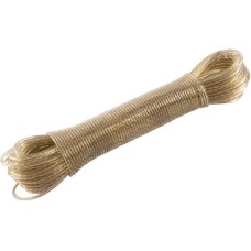 РЫЖИЙ КОТ Шнур бельевой металл 25 м., суперпрочный (171171)