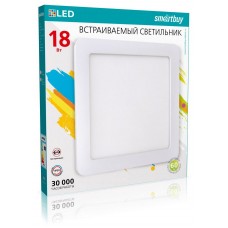 SMARTBUY (SBL-DLSq-18-4K) DL Square 18w00K/IP20