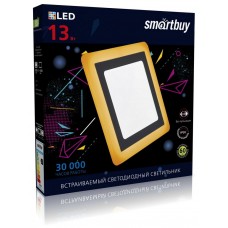 SMARTBUY (SBLSq-DLB-13-65K-O) квадрат DLB 13w/6500K+O/IP20