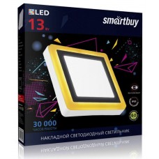 SMARTBUY (SBLSq1-DLB-13-65K-O) квадрат DLB 13w/6500K+O/IP20