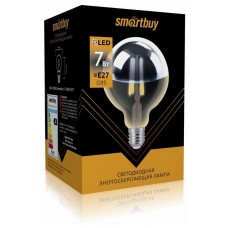 SMARTBUY (SBL-G95ChromeArt-7-30K-E27) ART G95Хром-7W/3000/E27