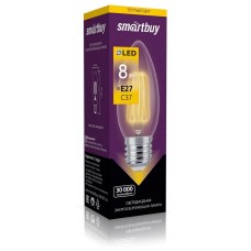 SMARTBUY (SBL-C37F-8-30K-E27) C37-8W/3000/E27