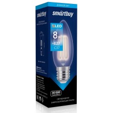 SMARTBUY (SBL-C37F-8-40K-E27) 8W/4000/E27