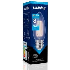 SMARTBUY (SBL-C37F-8-60K-E27) C37-8W/6000/E27