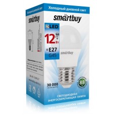 SMARTBUY (SBL-G45-12-60K-E27) G45-12W/6000/E27