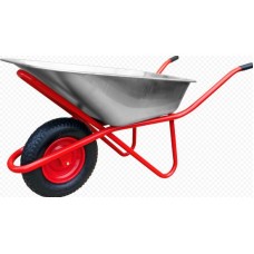 ТЕХПРОМ WB5009М 200кг Тачка строительная 1-колесо красная 00-00018954