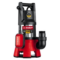 ЗУБР НПГ-М3-1400-С Дренажный насос для грязной воды корпус нерж. сталь, 1400 Вт ЗУБР НПГ-М3-1400-С Дренажный насос для грязной воды корпус нерж. сталь, 1400 Вт