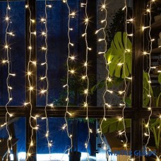WINTER GLADE Электрическая гирлянда-занавес Winter Glade Теплый белый свет 195 ламп CB200 WINTER GLADE Электрическая гирлянда-занавес Winter Glade Теплый белый свет 195 ламп CB200