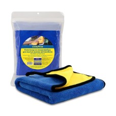 GOODYEAR GY000004 полотенце из микрофибры для мытья кузова автомобиля 40x60 см (600 г/м2)