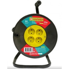 КАЛИБР Удлинитель на катушке УСК-30 (2х0,75)