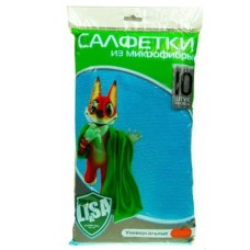 LI-SA из микрофибры в наборе (10 шт-30х30см) 44144 LI-SA из микрофибры в наборе (10 шт-30х30см) 44144