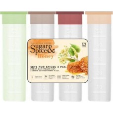 SUGAR&SPICE SE112312998 Набор для специй Honey 4 шт. микс