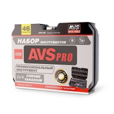 AVS ATS-46 Набор инструмента 46 предметов AVS ATS-46 Набор инструмента 46 предметов
