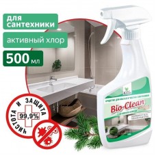 CLEAN&GREEN CG8122 для чистки сантехники Bio-Clean (триггер) 500 мл.