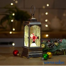 WINTER GLADE Новогодний фонарь Winter Glade Санта-Клаус на коньках F20-1 F20-1 WINTER GLADE Новогодний фонарь Winter Glade Санта-Клаус на коньках F20-1 F20-1