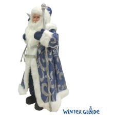 WINTER GLADE Фигурка Дед Мороз 46 см (синий) M0246 WINTER GLADE Фигурка Дед Мороз 46 см (синий) M0246