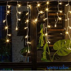 WINTER GLADE Электрическая гирлянда-занавес Winter Glade 126 ламп Холодный белый CC114 WINTER GLADE Электрическая гирлянда-занавес Winter Glade 126 ламп Холодный белый CC114