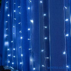 WINTER GLADE Электрическая гирлянда-занавес Winter Glade 96 ламп Холодный белый CC96 WINTER GLADE Электрическая гирлянда-занавес Winter Glade 96 ламп Холодный белый CC96
