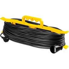 STAYER Силовой удлинитель-шнур ПВС 2x0.75 50м, 2200Вт на рамке, MF 207 55018-50_z01