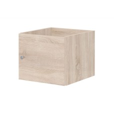POLINI Элемент встраиваемый с 1 дверью для стеллажа Polini Home Smart, дуб (1кор)