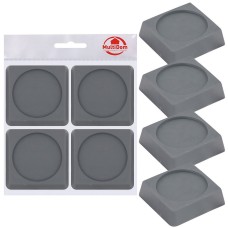 МУЛЬТИДОМ Антивибрационные подставки для стиральных машин и холодильников. 4 шт. ПТ76-144