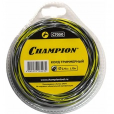 CHAMPION C7050 Корд трим.TORNADO 2.4мм* 15м (витой квадрат)