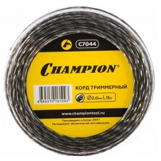 CHAMPION C7044 Корд трим. TRI-TWIST 2.0мм* 15м (витой треугольник)