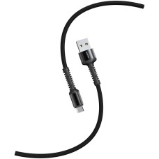 SMARTBUY (iK-3112-S26b) S26 Type C черный.,3 А,QC,нейл.,1м