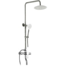 GOTA ROCIO G357511-GOTA Душевая система со смесителем шар. с изливом с лейкой тропической SUS304