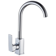 GOTA ROCIO G012310-GOTA Vigo Cмеситель д/кухни шар. с высоким изливом, креп.гайка