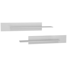 НК-МЕБЕЛЬ POINT комплект полок Белый/Белый глянец 71774470