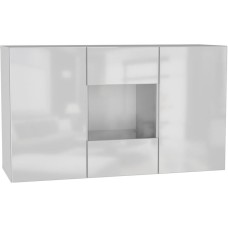 НК-МЕБЕЛЬ POINT ТИП-1.2 комод Белый/Белый глянец 71774467 (1 кор.)