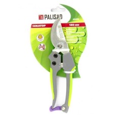 PALISAD Секатор прямого реза, 180 мм, металлические обрезиненные рукоятки 60489