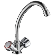 GOTA ROCIO G343310 Orio Смеситель д/кухни с 2-мя рукоятками с высоким изливом
