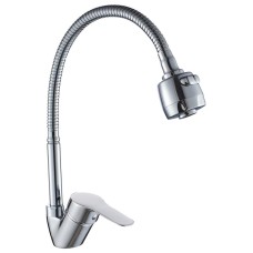 GOTA ROCIO G233510 d35 Flex ХИТ!!! Смеситель д/кухни шар. с гибким регулирующим изливом 2-х реж.аэратор